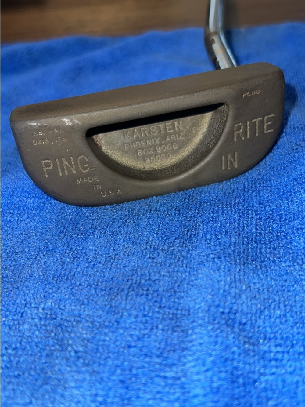 Ping Black Karsten Rite-In Men's Golf Accessory
